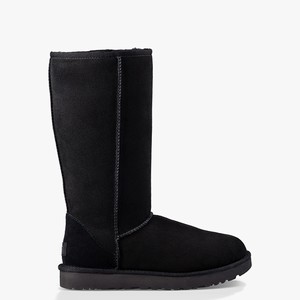 Ugg Classic Tall II Women Classic Boots Black (3825LOQKZ)